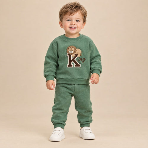 Duks sa slovom K i donji deo za bebe – Zelena
