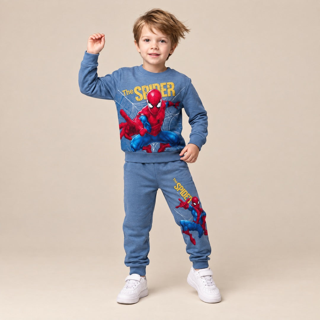 Trenerka The Spider za dečake – Sivo-plava